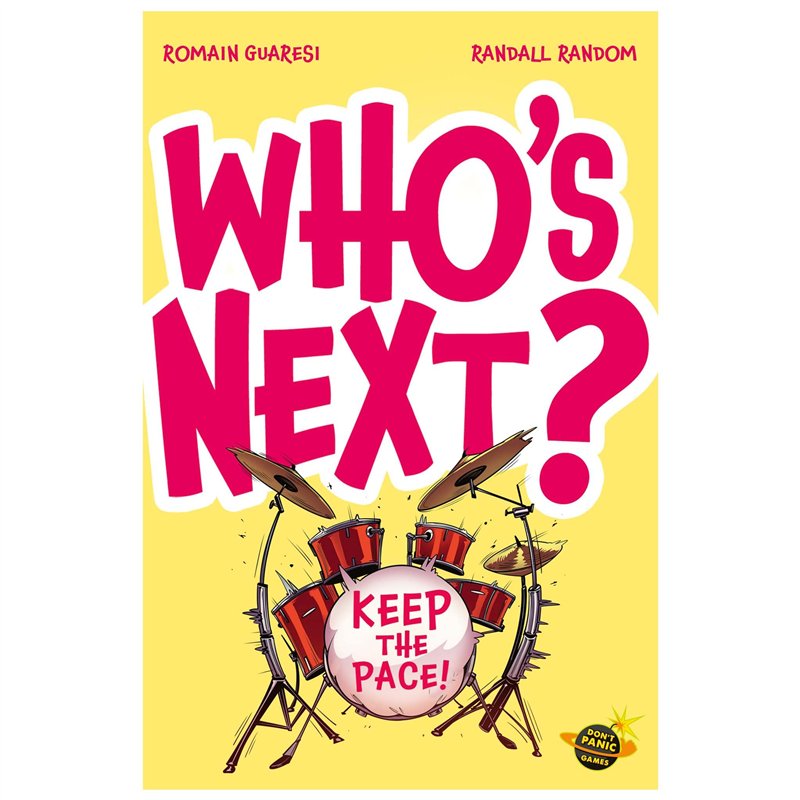 Image secondaire de Don't Panic Games | Who’s Next | Boardgame | 8+ | 3/7 players | 15 minutes