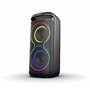 R-MUSIC – Blaster M – Enceinte High Power – Bluetooth, Lumières RGB, Mode karaoké, Poignée intégrée, Microphone Inclus, Support 
