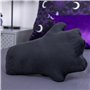 Herding Coussin contour de Décoration Wednesday, 35 x 20 cm, 100% polyester, Noir, coussin moulé