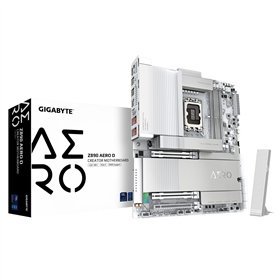 GIGABYTE Z890 Aero D Carte Mère - Prend en Charge Les processeurs Intel Core Ultra (Série 2), VRM 16+1+2 Phases, jusqu'à 9500MHz