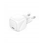 Belkin BoostCharge Chargeur Secteur 30 W (Compact et Portable, USB-C Power Delivery, pour Tous modèles de l'iPhone 16, 15, 14, 1