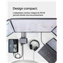 Belkin Hub GaN USB-C 11-en-1 Dock Pro (150 W, Station d'accueil multiport avec Port USB-C, USB-A, Ethernet, SD, Micro SD, 3,5 mm