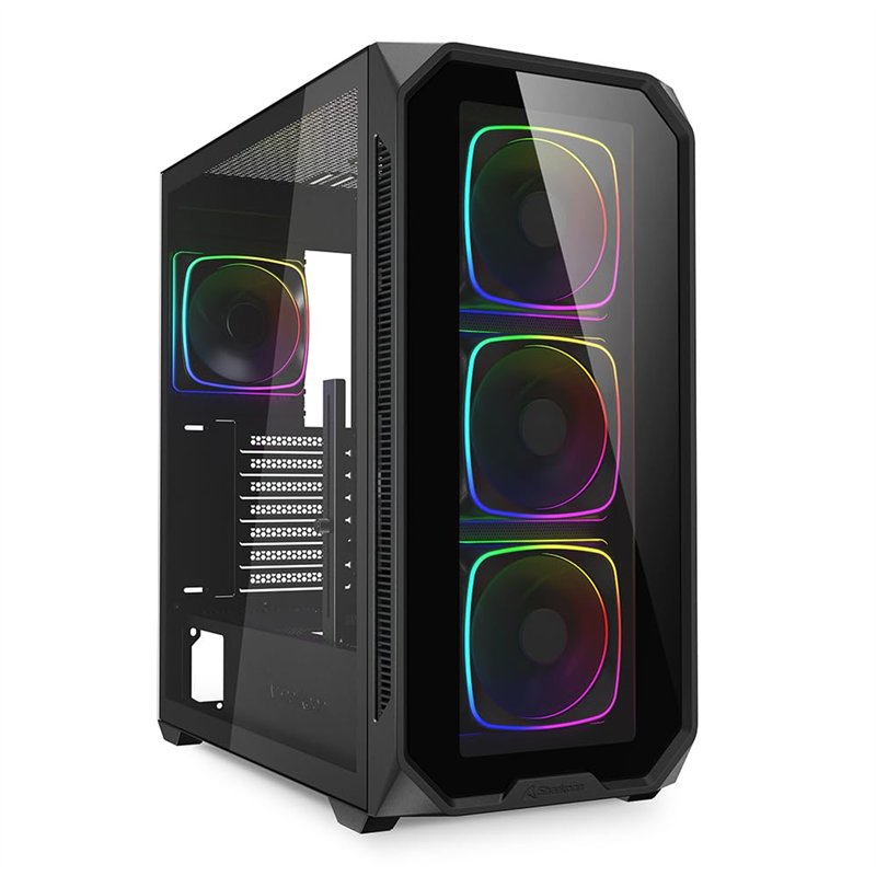 Sharkoon AK5G RGB Noir, boîtier PC ATX