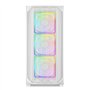 Sharkoon AK5M RGB White, ATX Boîtier PC