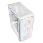 Sharkoon AK5M RGB White, ATX Boîtier PC