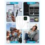 BLITEZZ 4 en 2 Cable Multi pour Chargeur Apple Watch et Phone, 1.2M Cable Multi Chargeur avec Câble USB C/Câble iPhone/Apple Wat