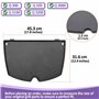 6506 Plaque de cuisson en fonte pour barbecues à gaz Weber Q300 Q320 Q3000 Q3100 Q3200, pièce de rechange pour Weber 57060001 58