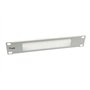 Equip Passe-câble 10" 1HE Plaque de Brosse Gris