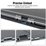 Lmcpa Étui Protection Transparent Dockable Compatible avec Nintendo Switch 2 2025, Anti-Rayures, Coque Rigide en PC pour Console