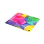 ENDORFY Crystal Spectrum L Tapis de Souris 450 x 400 mm L Guide de Souris Lisse Bord imprimé Base en Caoutchouc antidérapant Des