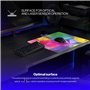 ENDORFY Crystal Spectrum L Tapis de Souris 450 x 400 mm L Guide de Souris Lisse Bord imprimé Base en Caoutchouc antidérapant Des
