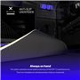 ENDORFY Crystal Spectrum L Tapis de Souris 450 x 400 mm L Guide de Souris Lisse Bord imprimé Base en Caoutchouc antidérapant Des