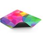ENDORFY Crystal Spectrum L Tapis de Souris 450 x 400 mm L Guide de Souris Lisse Bord imprimé Base en Caoutchouc antidérapant Des