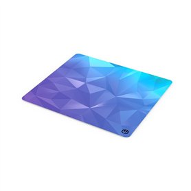 ENDORFY Crystal Blue L Tapis de Souris 450x400 mm L, Guide de Souris Lisse, Bord imprimé, Base en Caoutchouc antidérapant, Desig
