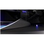ENDORFY Crystal Blue L Tapis de Souris 450x400 mm L, Guide de Souris Lisse, Bord imprimé, Base en Caoutchouc antidérapant, Desig