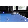 ENDORFY Crystal Blue L Tapis de Souris 450x400 mm L, Guide de Souris Lisse, Bord imprimé, Base en Caoutchouc antidérapant, Desig