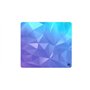 ENDORFY Crystal Blue L Tapis de Souris 450x400 mm L, Guide de Souris Lisse, Bord imprimé, Base en Caoutchouc antidérapant, Desig