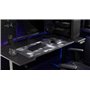 ENDORFY Crystal Black XL Tapis de Souris XXL 900x400 mm, Guide de Souris Lisse, Bord imprimé, Base en Caoutchouc antidérapant, D