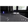 ENDORFY Crystal Black XL Tapis de Souris XXL 900x400 mm, Guide de Souris Lisse, Bord imprimé, Base en Caoutchouc antidérapant, D