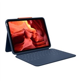 Logitech Rugged Combo 4, étui clavier de protection pour iPad (10e génération et A16) avec Smart Connector et clavier résistant 