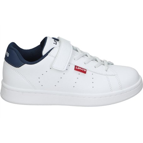 Levi's Mixte Zapatillas de Deporte Para Bebés Avenue Mini Vave0210s 0063 Blanco Sneaker, Multicolore, Medium
