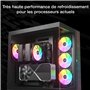 be quiet! Pure Rock Pro 3 LX ventirad radiateur, très haute performance de refroidissement, 6 caloducs 6 mm haute performance, 2