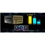 Source d'alimentation ASROCK TC-1300T, PSU, 1300 W, 80 Plus Titane, 135 mm, modulaire, PCI-E 5.1 (12+4pin) x2, PCI-E (6+2 Broche
