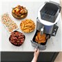 Tuocal 2 Pièces Grille Anti Projection pour Air Fryer Ninja Double Stack XL SL400EU SL300EU, Anti Eclaboussure Moule Silicone Pl