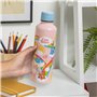 Paladone Gourde Bisounours en métal avec couvercle à visser de 600 ml, sous licence officielle, réutilisable, avec motif coloré 