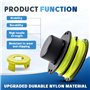CHIHOLEN 4 Bobine Fil Coupe Bordure Compatible avec Ryobi RAC118 RAC119,Convient pour Ryobi RLT3025F,RLT3025S,RLT3525S,RLT2523,R