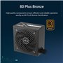 ASUS Prime 750W Bronze - Double roulement à Billes, 135mm ventil, câbles gravés, Garantie 6 Ans