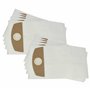 vhbw 10x Sacs compatible avec Cleancraft dryCAT 16 aspirateur - microfibre non tissée, 36cm x 20cm blanc