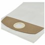 vhbw 10x Sacs compatible avec Cleancraft dryCAT 16 aspirateur - microfibre non tissée, 36cm x 20cm blanc
