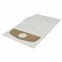 vhbw 10x Sacs remplacement pour Metabo 4061792200883, 630164000 pour aspirateur - microfibre non tissée, 36cm x 20cm blanc