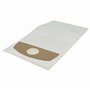 vhbw 5x Sacs compatible avec Flex VC6 L MC 18.0, VC 6 L MC aspirateur - microfibre non tissée, 36cm x 20cm blanc