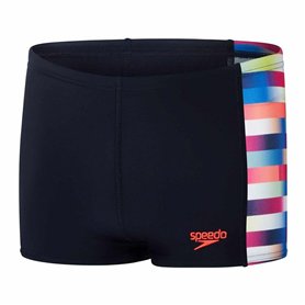 Speedo Maillot de Bain pour Enfant Aquashort Multicolore - Marque EAN : 5059937698991 - Taille : 9-10 Ans
