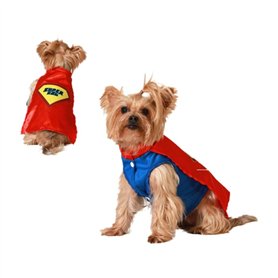 Costume pour Chien Héros de Bande dessinée - Marque : BigBuy Carnival - EAN : 8422259776390 - Taille L