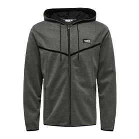 Only & Sons 5715604232133 Veste de sport pour homme, gris foncé - Marque EAN : 5715604232133 - Taille XL