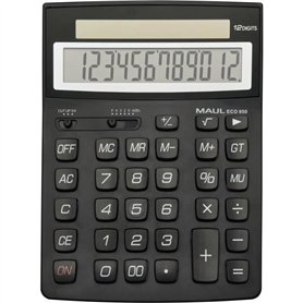 Calculatrice de bureau - MAUL - ECO  950 - 12 chiffres - Noir