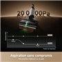 MOVA X4 Pro - Aspirateur Laveur - Lavage a l'eau chaude - Anti-enchevetrement - Auto-nettoyage a 100 C - Aspiration de 20 kPa