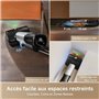 MOVA X4 Pro - Aspirateur Laveur - Lavage a l'eau chaude - Anti-enchevetrement - Auto-nettoyage a 100 C - Aspiration de 20 kPa