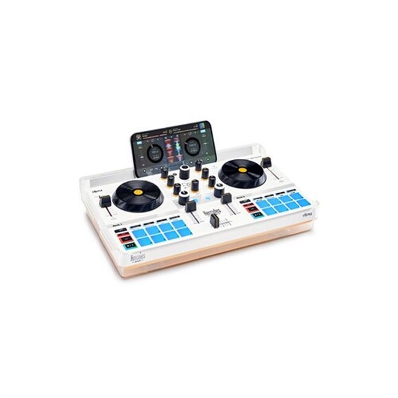 Image secondaire de HERCULES DJ CONTROL MIX ULTRA - Contrôleur DJ Bluetooth pour Smartphone (iOS et Android) - Sans fil