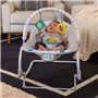 BABY EINSTEIN -DEAN- Transat bébé balancelle évolutif 3-en-1, Melodies et vibrations, 3 Positions, arche jouets amovible, 0-30 m