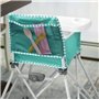 BRIGHT STARS Pop N Dine- Chaise haute pour repas bébé, pliable, nomade, de voyage, Léger, facile a nettoyer, Sac de transport in