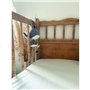 Protege Matelas Bébé 60x120 - Alese Bébé - Silencieux - Imperméable - Absorbant - oeko Tex - Made In Europe - 60x120cm Blanc