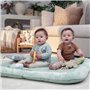 INGENUITY Tapis d'éveil au sol bébé Calm Spring Extra moelleux 6 jouets mutil sensoriels détachable