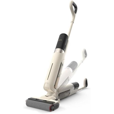 MOVA K30 - Aspirateur Laveur Sec Et Humide - Portée a plat 180° - Aspiration 18 kPa - Nettoyage des Bords - Séchage a l'air Chau