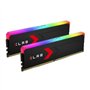 Kit de mémoire - PNY - XLR8 Gaming EPIC-X RGB DDR5 - 32GB (2x16GB) - 6400MHz - CL36 - Pour ordinateur de bureau