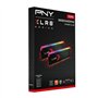 Kit de mémoire - PNY - XLR8 Gaming EPIC-X RGB DDR5 - 32GB (2x16GB) - 6400MHz - CL36 - Pour ordinateur de bureau