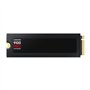 Samsung - SSD Interne - 9100 PRO avec dissipateur NVMe M.2 PCIe 5.0 x4 - 2 To - Vitesse de lecture jusqu'a 14 800 Mo/s - MZ-VAP2